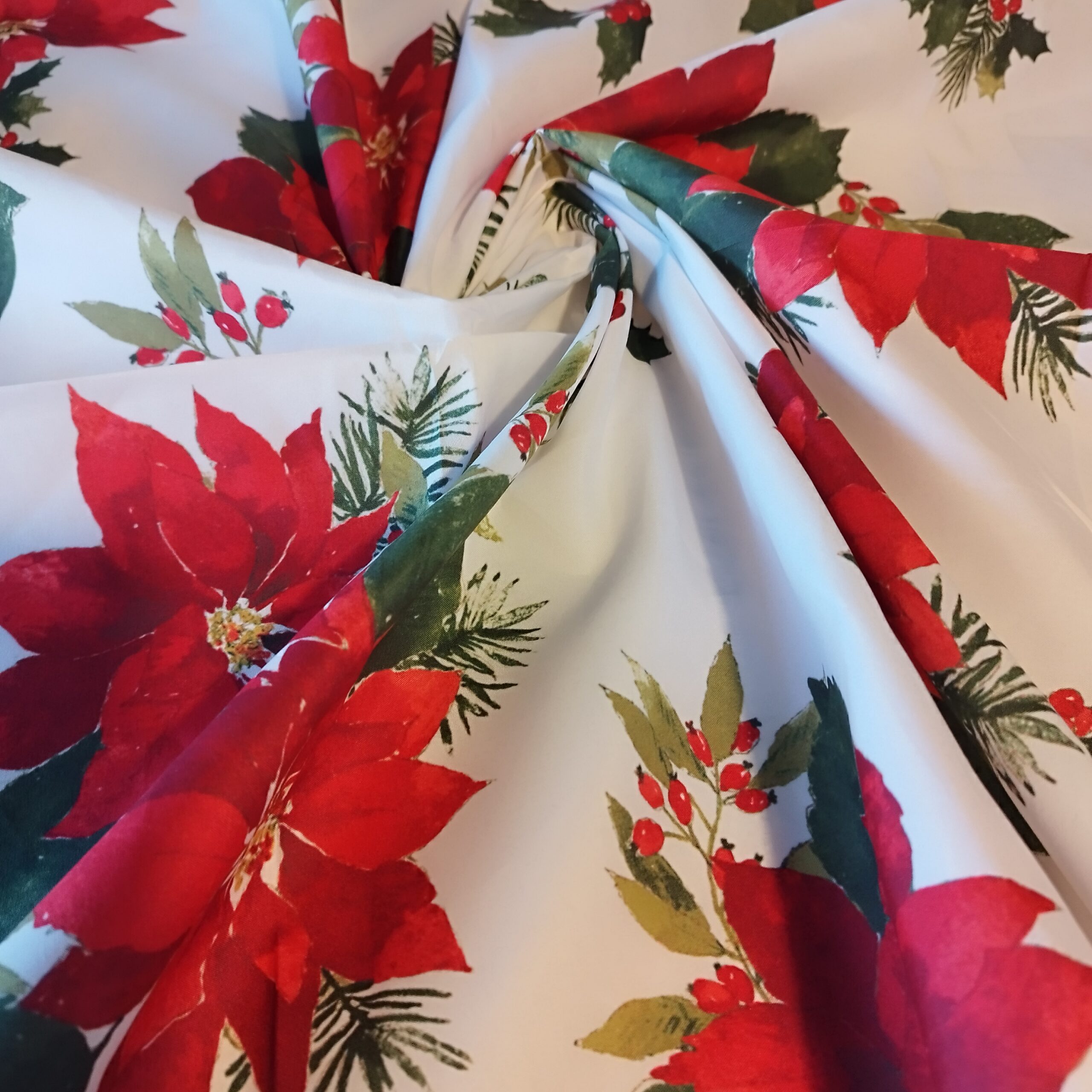 Fata de masa Craciun, impermeabila 140x220 cm Christmas04 - imagine 2