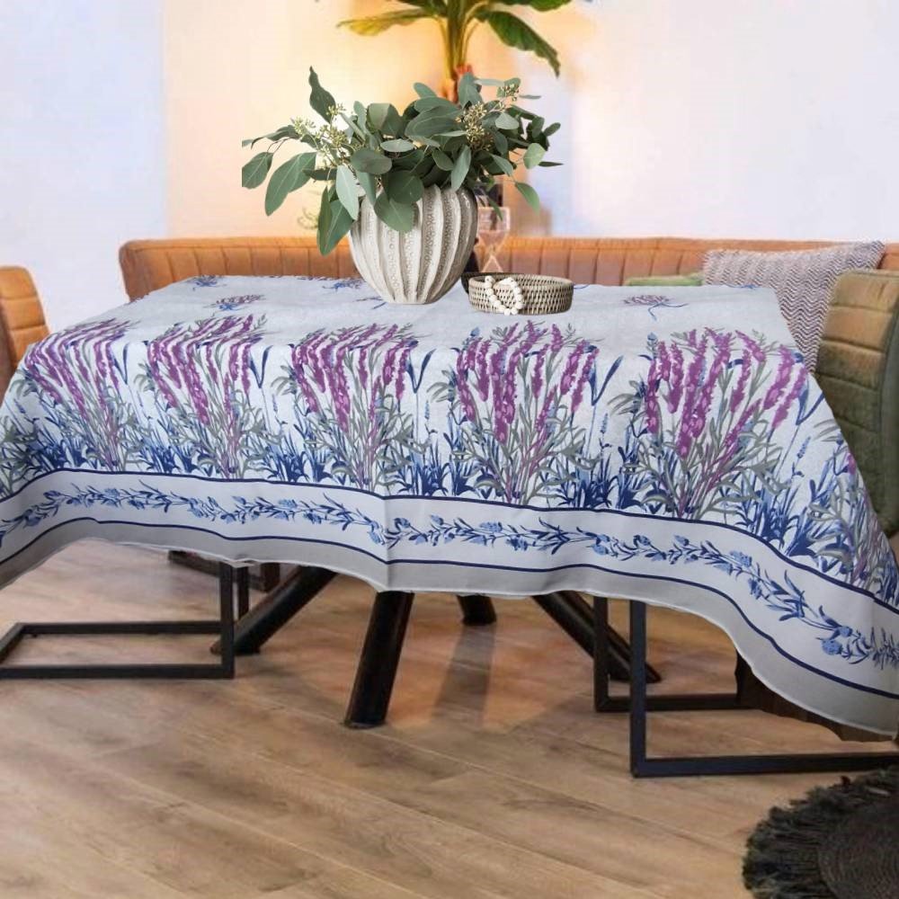 Fata de masa din bumbac, cu motive traditionale 160x160 cm cod0010 - imagine 2