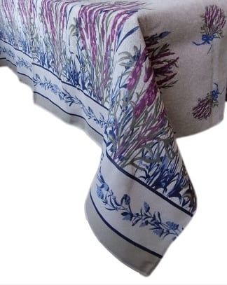 Fata de masa din bumbac, cu motive traditionale 160x160 cm cod0010 - imagine 4