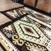 1+1 Covoare traditionale, cu doua fete, dimensiunea 60x90cm+80x150cm H&H34