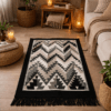Covor traditional, cu doua fete, dimensiunea 80x120cm H&H24