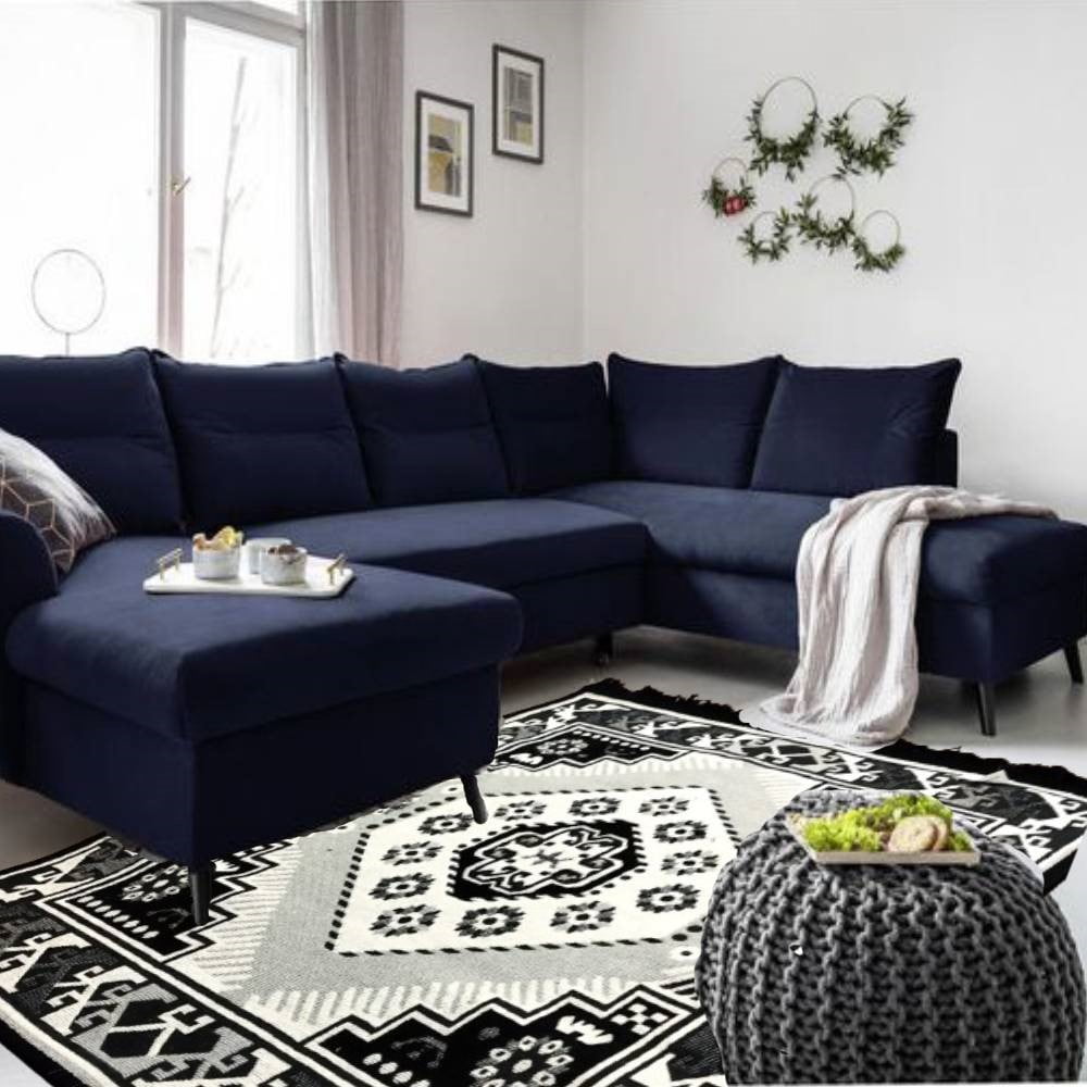 Covor traditional, cu doua fete, dimensiunea 200x300cm H&H19 - imagine 2