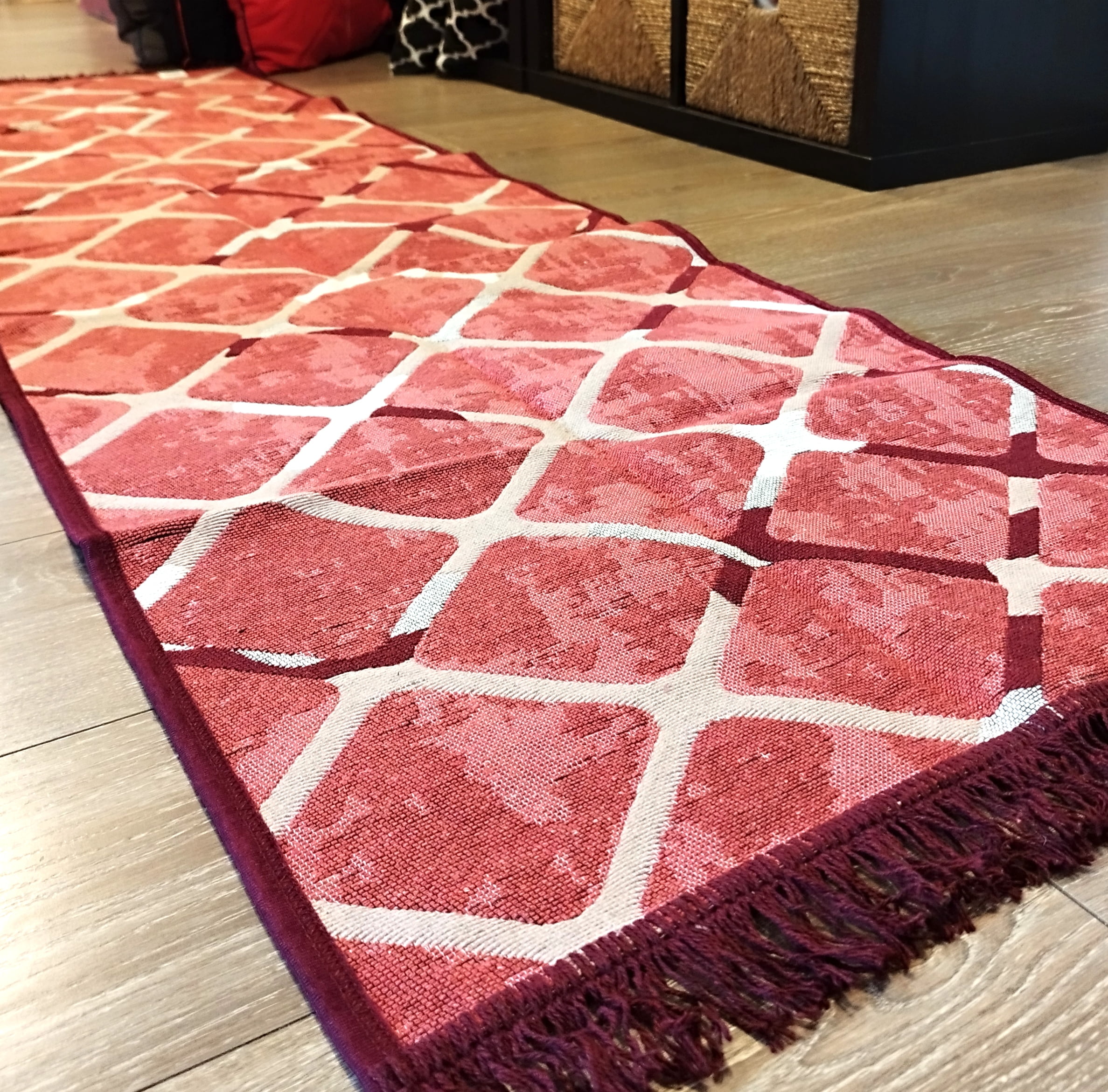 Covor tesut cu doua fete, dimensiunea 80x120cm H&H26 - imagine 5