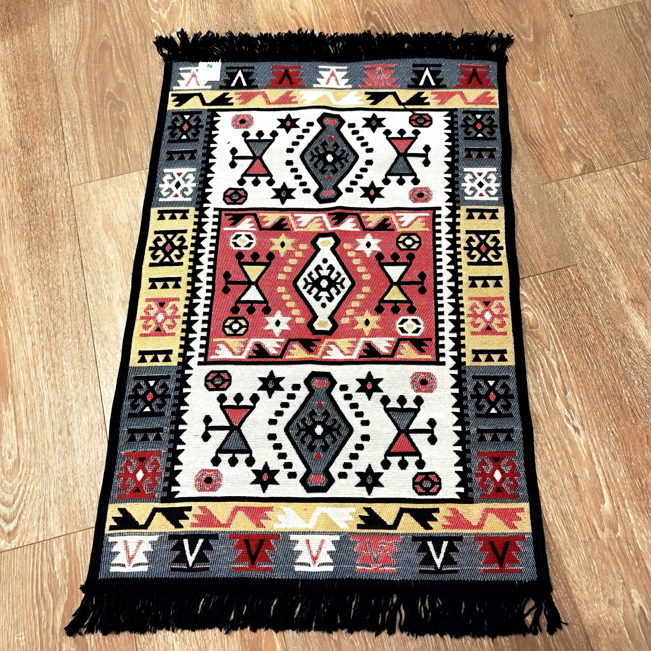 Covor traditional, cu doua fete, dimensiunea 160x250cm H&H42 - imagine 3