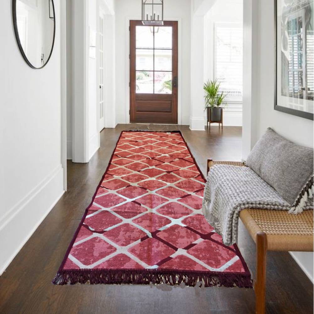 Covor tesut cu doua fete, dimensiunea 80x120cm H&H26