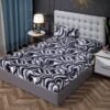 Husa pat cu elastic 180x200x20cm +doua fete de perna 50x70cm, cocolino HC008