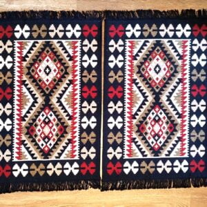 1+1 Covoare traditionale, cu doua fete, dimensiunea 60x90cm H&H61