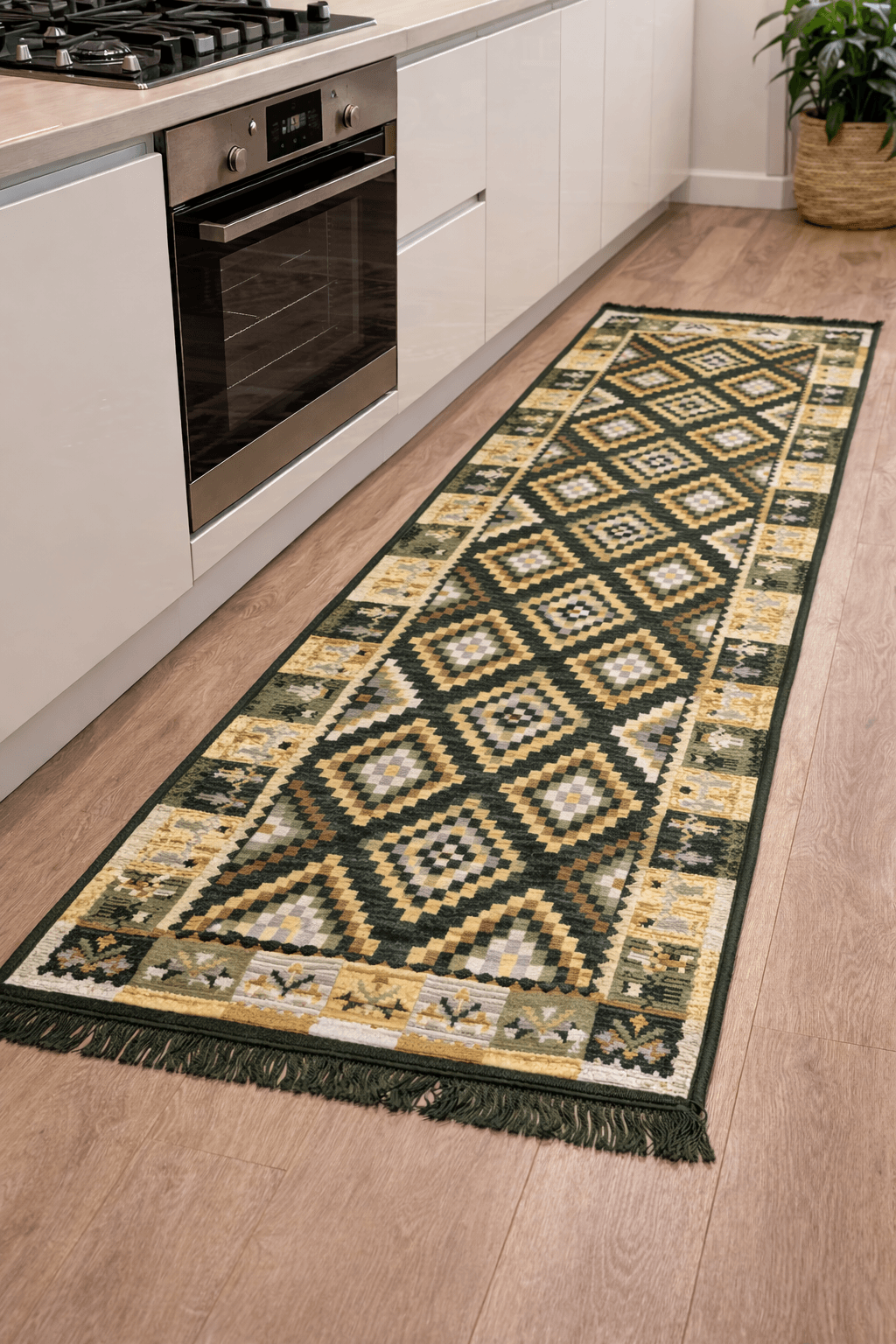 traversa pentru bucatarie, cu doua fete, dimensiunea 60x200cm H&H404