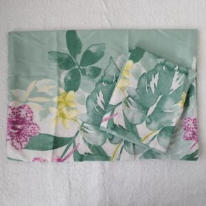 Set doua fete perna colorate, inchidere cu fermoar, bumbac 100% Ranforce, dimensiune 50x70cm FP005