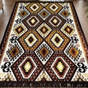 Covor traditional, cu doua fete, dimensiunea 200x300cm  H&H34