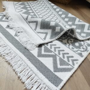 Alternative view of Covor traditional, cu doua fete, dimensiunea 60x90cm  COTON01