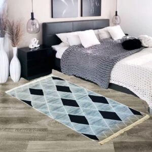 Covor traditional, cu doua fete, dimensiunea 80x200cm COTON07C - imagine 2