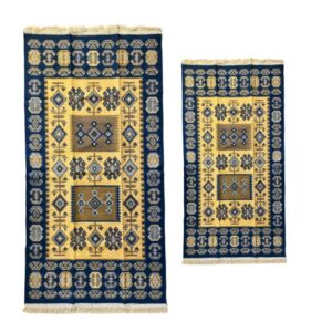 1+1 Covoare tesute, cu doua fete, dimensiunea 120x180cm+60X120cm  H&H90AB