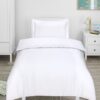 Cearsaf pilota Ranforce, bumbac 100%, dimensiune 150x220cm Alb