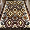 Covor tesut, cu doua fete, dimensiunea 140x215cm H&H45G