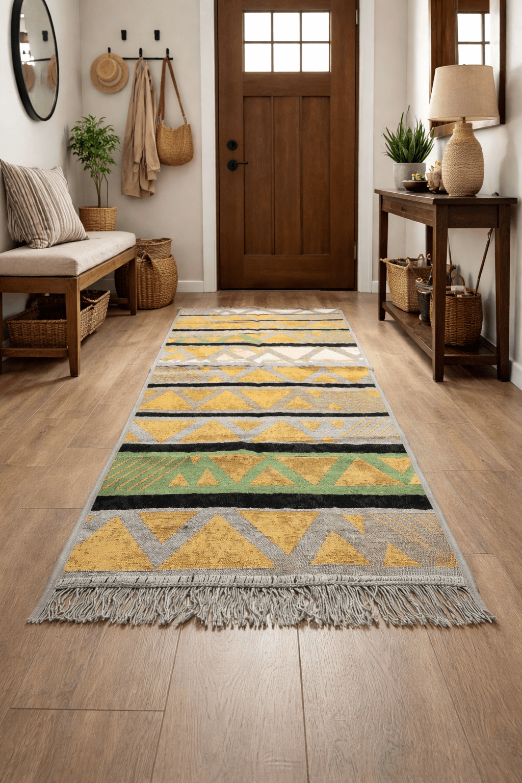 Covor tesut cu doua fete, dimensiunea 80x120cm H&H165
