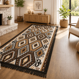 Covor traditional, cu doua fete, dimensiunea 120x180cm  H&H34