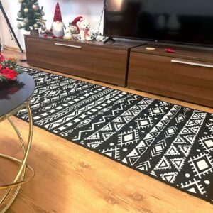 Covor tesut, cu doua fete, dimensiunea 100x300cm H&H118 - imagine 3