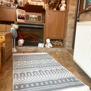 Covor traditional, cu doua fete, dimensiunea 60x90cm COTON01