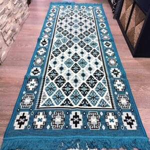 Covor tesut, cu doua fete, dimensiunea 80x300cm  H&H303 - imagine 4