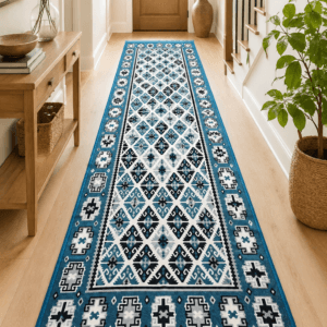 Covor tesut, cu doua fete, dimensiunea 80x300cm H&H303