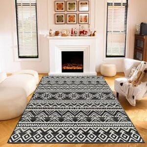 Covor tesut, cu doua fete, dimensiunea 160x250cm H&H118A