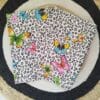 Set doua fete perna colorate, bumbac 100%, dimensiune 50x70cm FP027