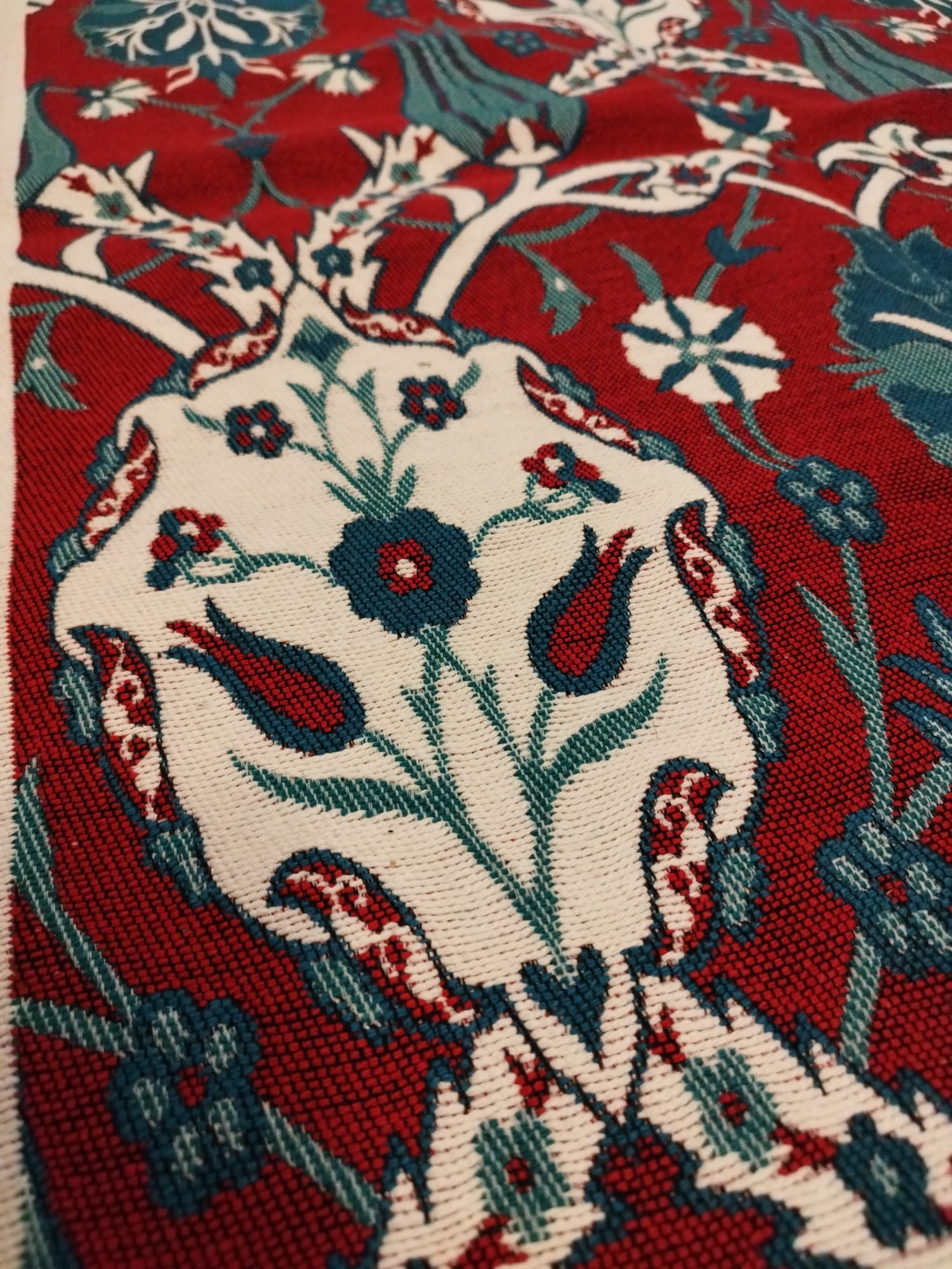 Covor tesut, cu doua fete, dimensiunea 80x150cm H&H101 - imagine 7