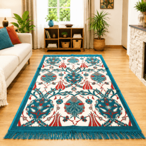 Covor tesut, cu doua fete, dimensiunea 80x150cm H&H101