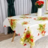Fata de masa din bumbac 125x150 cm Flori de Camp