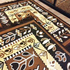1+1 Set Covoare tesute, cu doua fete, dimensiunea 60x90cm H&H106 - imagine 6