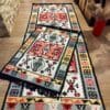 1+1 Covoare tesute, cu doua fete, dimensiunea 60x90cm+80x200cm H&H104s