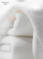 Set 5 prosoape pentru maini, bumbac 100%, dimensiune 30x50cm ALB SPA - imagine 4