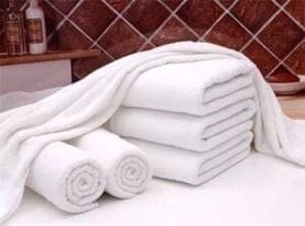 Set 5 prosoape pentru maini, bumbac 100%, dimensiune 30x50cm ALB SPA - imagine 3