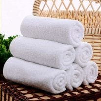 Set 5 prosoape pentru maini, bumbac 100%, dimensiune 30x50cm ALB SPA - imagine 5