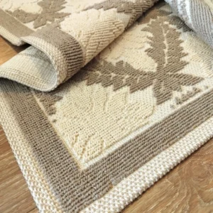 Alternative view of Covor tesut bumbac, dimensiunea 120x180cm Capucino, cod CB227