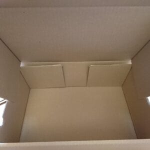 Pachet 25 Cutii carton CO3 maro 22x13x35 cm, cu capac - imagine 2