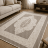 Covor tesut bumbac, dimensiunea 120x180cm Capucino, cod CB229