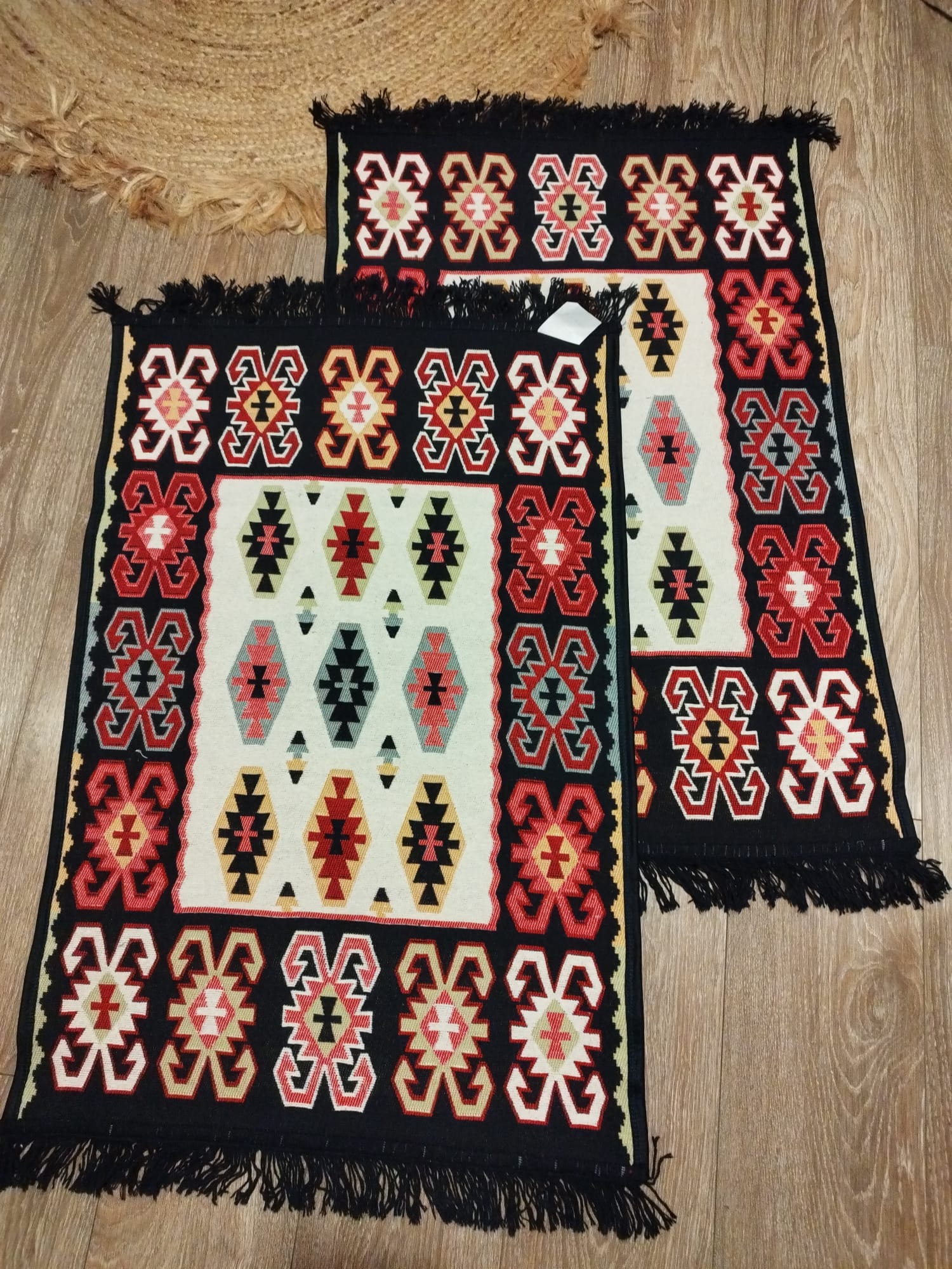 1+1 Covoare traditionale, cu doua fete, dimensiunea 60x90cm H&H500 - imagine 3