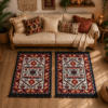 1+1 Covoare traditionale, cu doua fete, dimensiunea 60x90cm H&H504