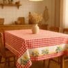 Fata de masa din bumbac, cu motive traditionale 125x150 cm cod035