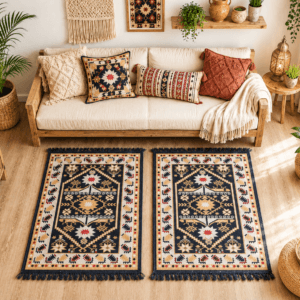 1+1 Covoare traditionale, cu doua fete, dimensiunea 60x90cm H&H503