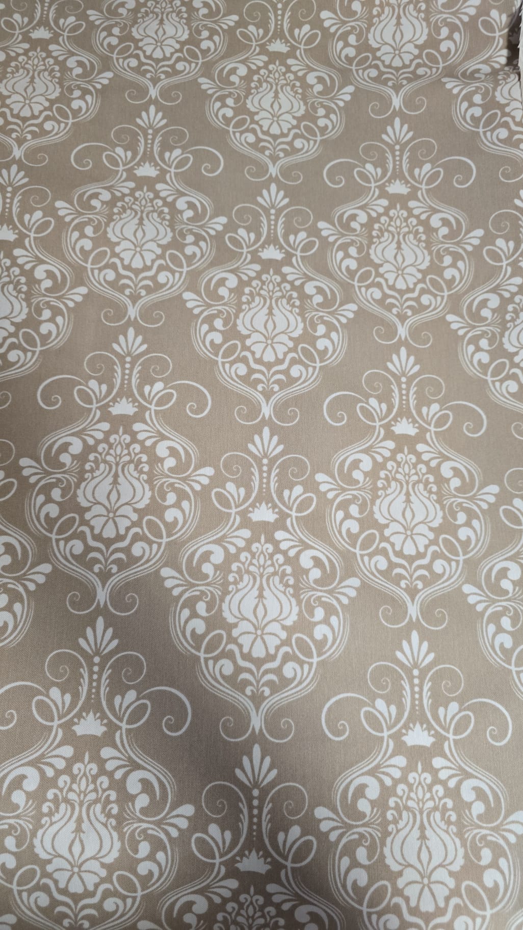 Fata de masa bumbac 100% , teflonata, impermeabila, Rotunda 175cm Camel - imagine 2