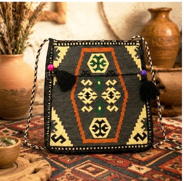 Traista cu model traditional Gri 2