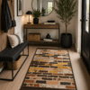 Covor tesut, cu doua fete, dimensiunea 60x90cm H&H108