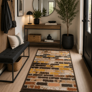 Covor tesut, cu doua fete, dimensiunea 60x90cm H&H108