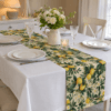 Napron din bumbac 100% teflonat, impermeabil 35x180 cm Lemon3