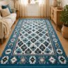 Covor tesut, cu doua fete, dimensiunea 120x180cm H&H303