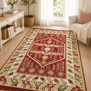 Covor traditional, cu doua fete, dimensiunea 120x180cm H&H307s