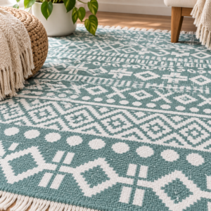 Alternative view of Covor traditional, tesut,cu doua fete, dimensiunea 80x200cm Aqua Cozy3